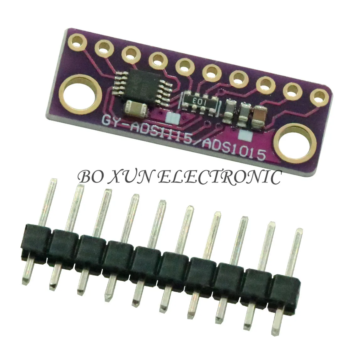 ADS1115 4 CH 16 Bit I2C ADC with Programmable Gain Amplifier for