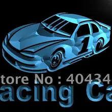 LB578-гоночный автомобиль бар Pub клуб светодиодный неоновый свет знак