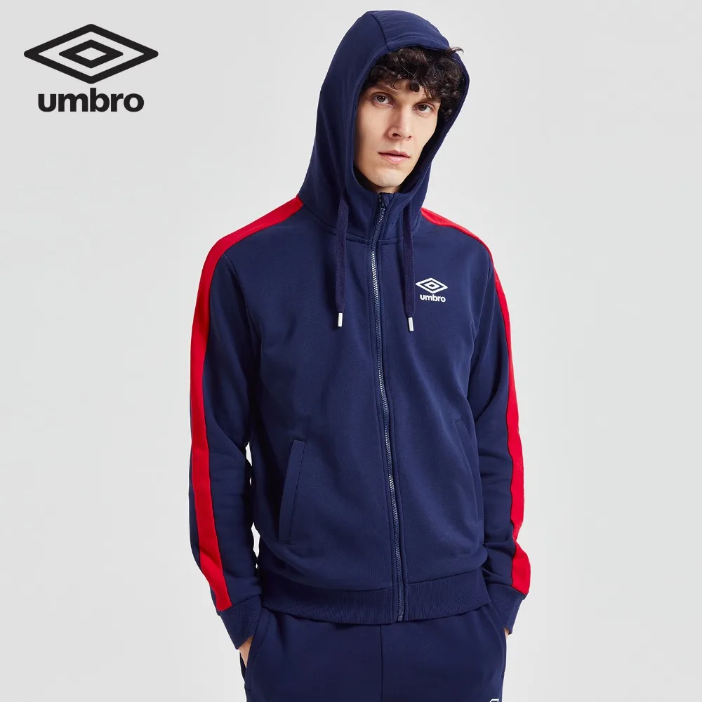 

Umbro 2017 Men Coat New Long Sleeved Cardigan Hoodie Logo Sportswear Fitness Hoodie Mens Sport Jacket UO173AP2415