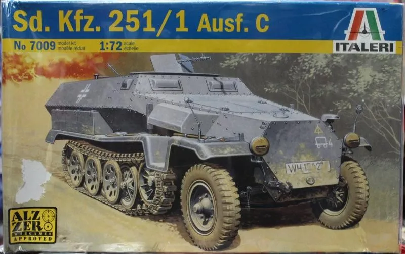 7009 1/72 Sd. Kfz. 251 Полугусеничный бронированный автомобиль