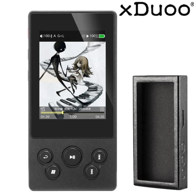

XDUOO X3II X3 II AK4490 USB DAC Bluetooth portable HD lossless MP3/WAV/ FLAC music player DSD128 Hiby Link In-line control