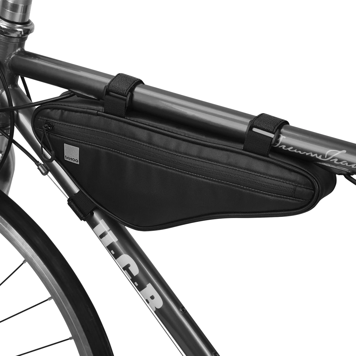

Sahoo Travel Series 122057 Mountain Road Cycling Bike Bicycle Top Tube Front Frame Triangle Bag Pouch Pannier Pouch Pack