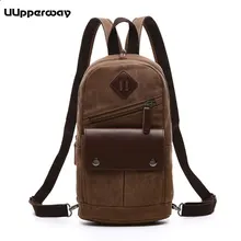 Мужская поясная сумка модная холщовая кожаная сумка на груди для мужчин Дорожная сумка через плечо хорошего качества двойная сумка на плечо Мужские поясные сумки