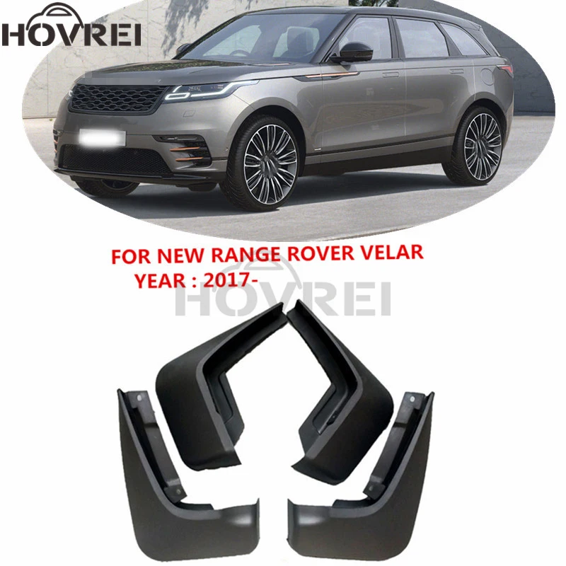 

4pcs/set Car Mud Flaps For Range Rover Velar 2017 2018 Mudflaps Splash Guards Mud Flap Mudguards car Accessories