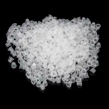 Маленькие 500 шт татуировки чернил чашки колпачки пигментные принадлежности пластиковые леверт Прямая поставка Y712