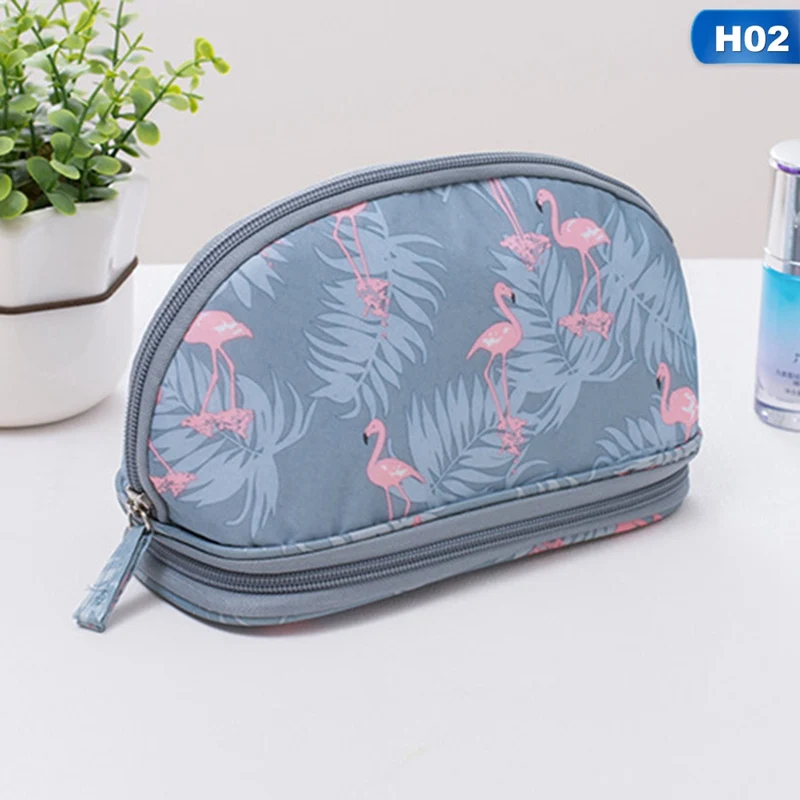 Fashion Travel 7 Style Cosmetic Bag Portable Large Capacity Double-layer Printed Makeup Storage Bag Clutch Drop Shipping Fashion Travel 7 Style Cosmetic Bag Portable Large Capacity Double-layer Printed Makeup Storage Bag Clutch Drop Shipping