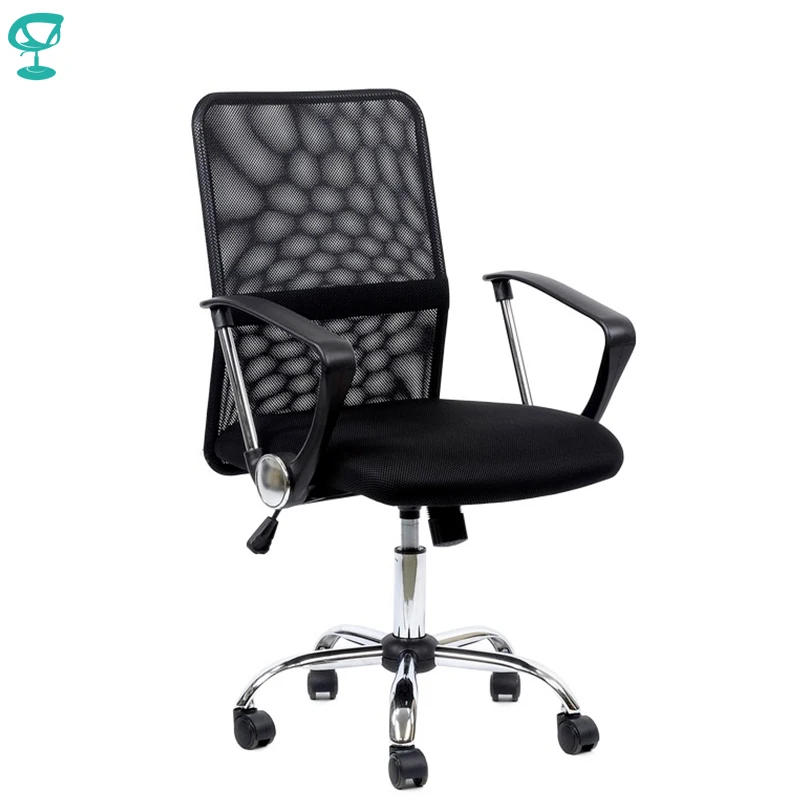95174 Black Office Chair Barneo K-147 Fabric and Mesh high back plastic armrests withgas lift roller free shipping in Russia 95174 Black Office Chair Barneo K-147 Fabric and Mesh high back plastic armrests withgas lift roller free shipping in Russia