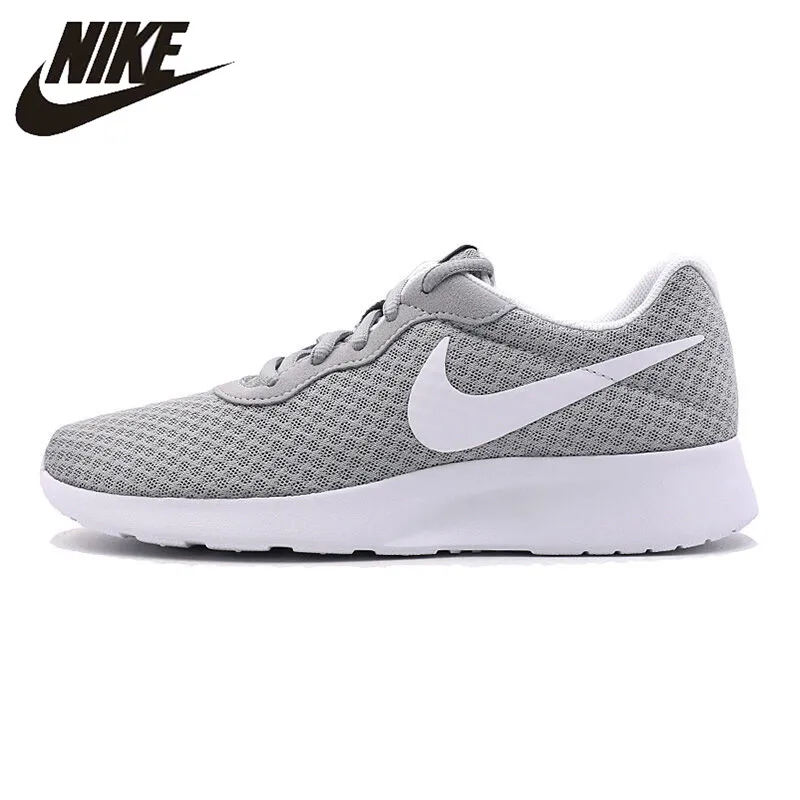 

NIKE Original New Arrival Tanjun Men's Running Shoes Roshe Run Gray Sneakers Outdoor Walkng Jogging Sneakers 39-45
