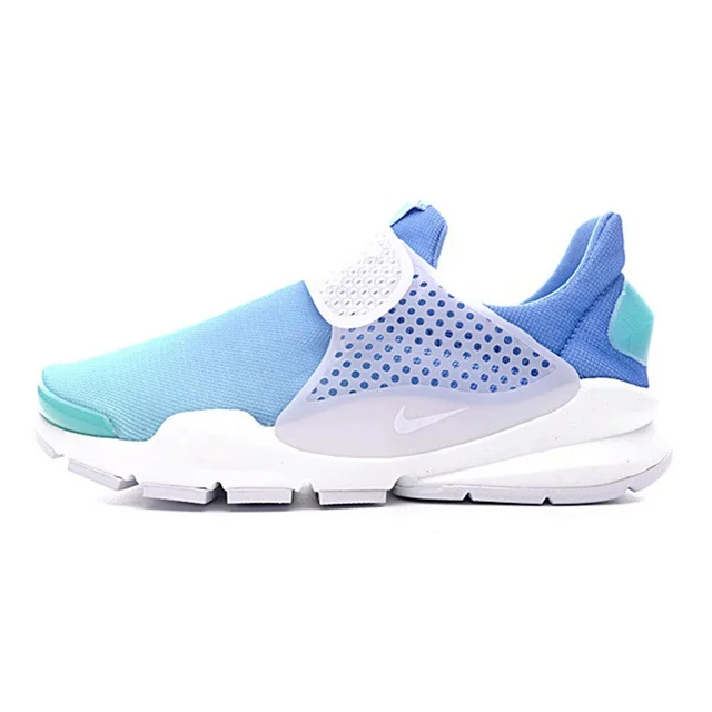 Non slip NIKE WMNS SOCK DART BR Women's Running Shoes, Light Blue/pink