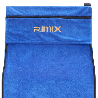 Junwell 41X88 см функциональное спортивное полотенце большого размера из хлопка и полиэстера, махровое полотенце для спортзала с карманом для плавания и путешествий - Цвет: BLUE