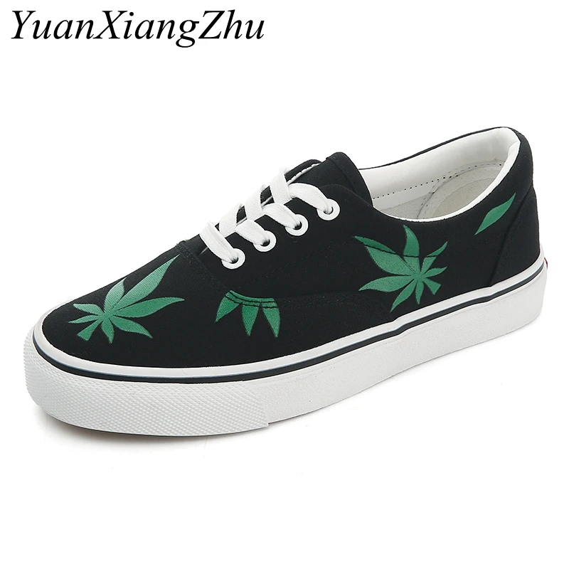 

Women Casual Shoes Printed Casual Shoes Woman Canvas Shoes tenis feminino 2018 New Arrival Fashion Student Flats Women Sneakers