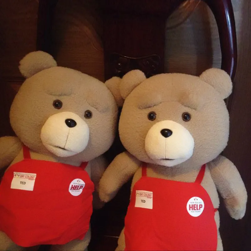High Quality 45cm58cm Ted Bear Plush Toys Movie Ted 2 Stuffed Plush Teddy Dolls Gifts For Kids And Friends 10