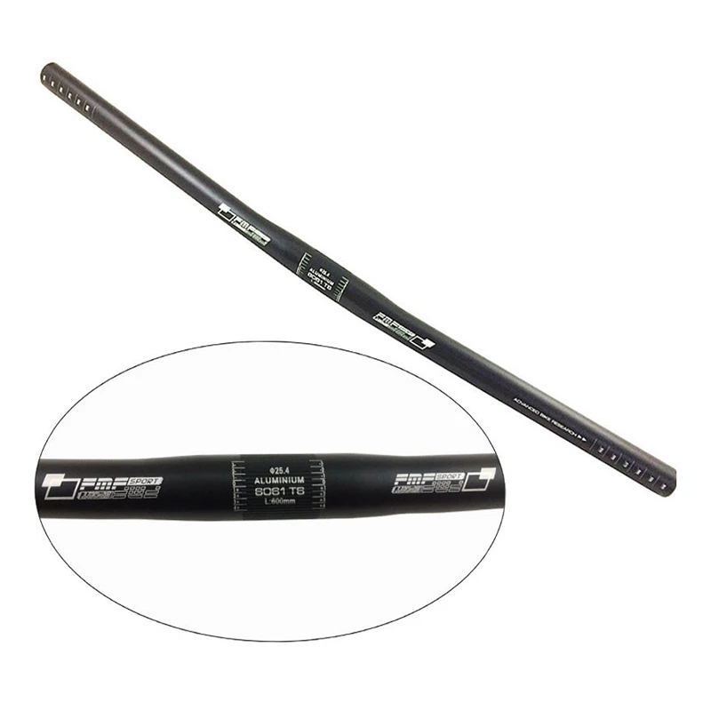 MTB Road Bike Riser/Flat Straight Handlebar 25.4*600mmAluminium Alloy
