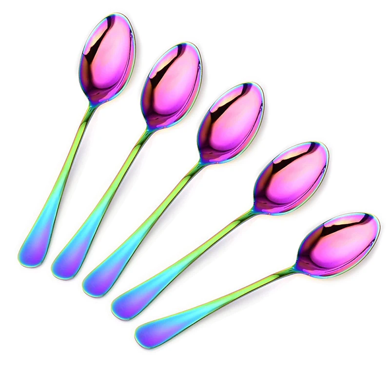 Rainbow Dinner spoon setg  (3)