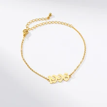 Персонализированные Пользовательское имя браслет Талисманы ручной работы Для женщин Дети Ювелирные изделия выгравированы почерк Подпись любовь сообщение индивидуальные подарочные