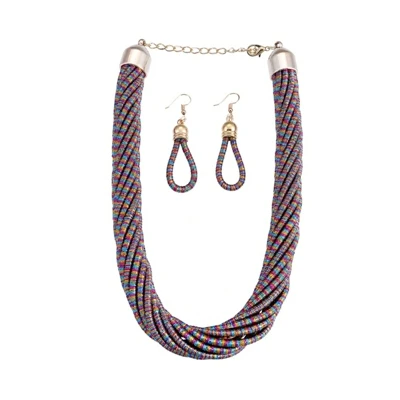 YULUCH популярный дизайн для женщин ювелирные изделия аксессуары многоцветные цепь специальные ожерелье для вечеринки распределения подарки - Metal Color: multi-color