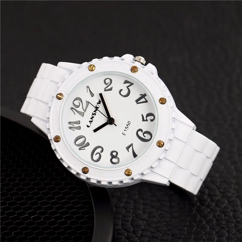 Роскошные женские кварцевые часы с большим номером, Женские Аналоговые часы с браслетом, женские наручные часы в подарок