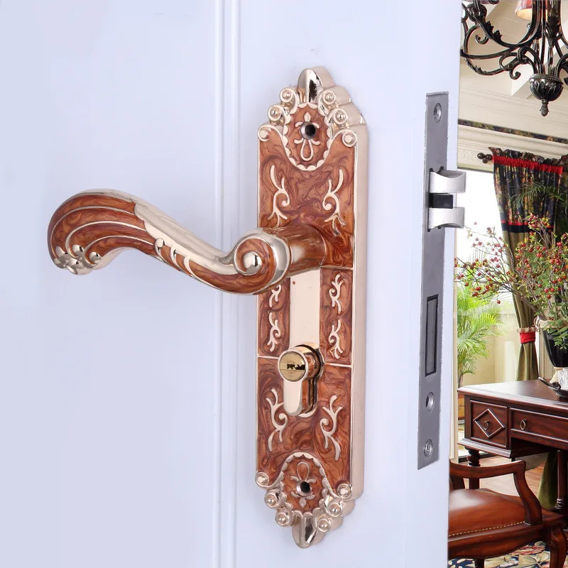 

2018 Padlock Fechadura Type Restoring Ancient Ways Of Aluminium Alloy Amber Locks Of Hand Lock Steel Wood Door Hardware The