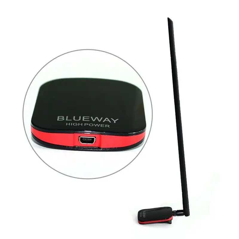  High power 2000MW 15dBi Ralink 3070 USB free wifi Antenna wifi wi fi network Lan Card adapter decoder BT N9500 