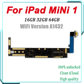 

A1432 WiFi Version For iPad Mini 1 Motherboard,Unlocked Used Logic Board For iPad Mini 1 Motherboard Mainboard With IOS System