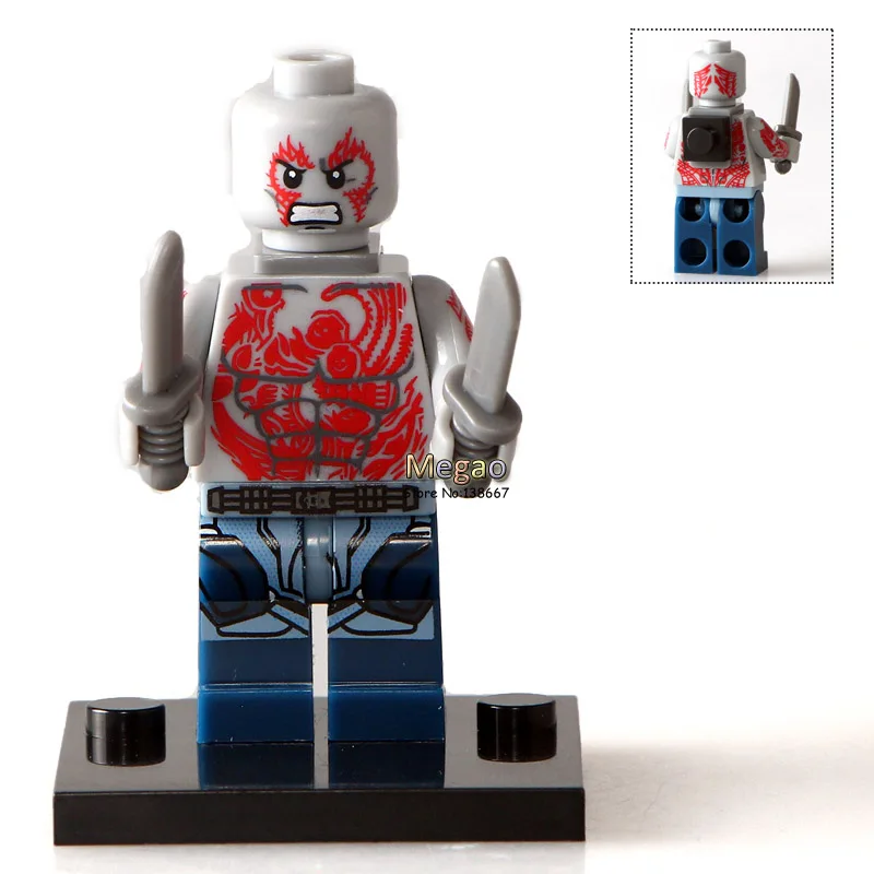

2017 NEW2 XINH606 Drax the Destroyer SingleSale 76081 Super Heroes DIY Building Block Toys X0159