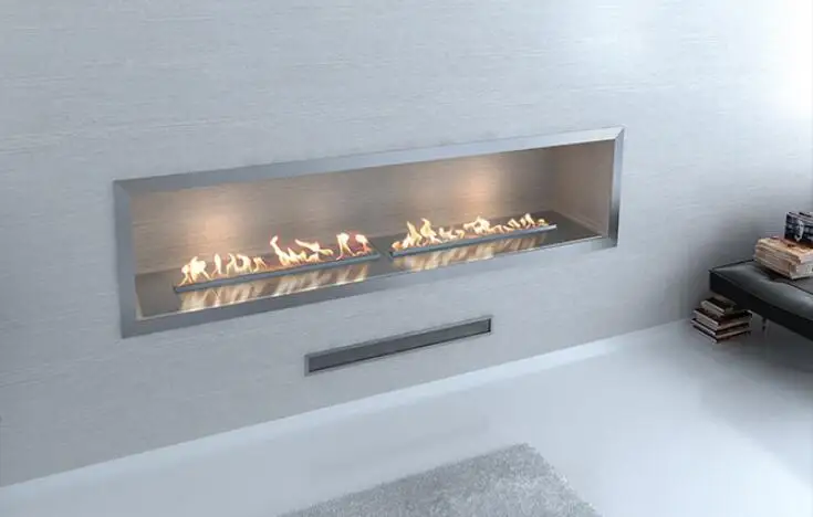 On Sale 48 Inch Decorative Ethanol Fireplace Indoor With Electric