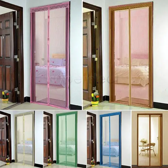 

Premium Hands-Free Magnetic Door Fly Screen Magic Anti Mosquito Bug Mesh Curtain