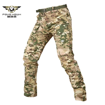 

Detachable Tactical Army Camouflage Pants Quick Dry Breathable Military Pants Removable Leg Two Parts Man Trousers S-3XL