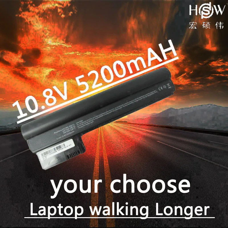 

HSW Laptop Battery for hp Mini 110-3000 CQ10-400 HSTNN-CB1U HSTNN-E04C TY06 06TY HPMH-B2885010G00011 HPMH-B2885010G00012 battery