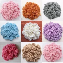 100 г/шт., реквизит для фотосессии новорожденных, корзина с наполнителем, свободная шерстяная пуховая корзина с наполнителем для новорожденных, реквизит для фотосессии