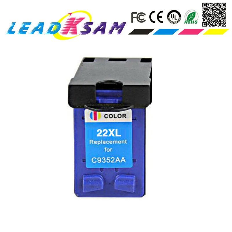 Сменный чернильный картридж 22XL совместимый с hp22 для 22 Deskjet F2180 F2280 F4180 F380 380 |