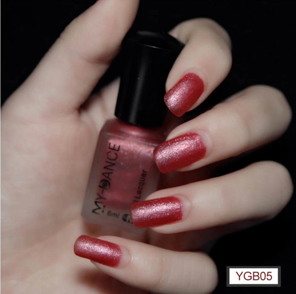 Velvet Scrub Nail Polish Unpeelable Metallic Nail Polish Girl Cute Quick Dry Waterproof Durable Nail High Gloss Nail Polish (7)