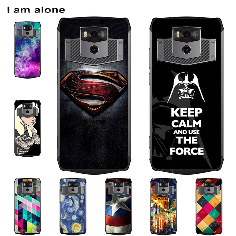 

I am alone Phone Cases For Ulefone Power 5 6.0 inch Soft TPU Mobile Fashion Color Black For Ulefone Power5 Bags Free Shipping