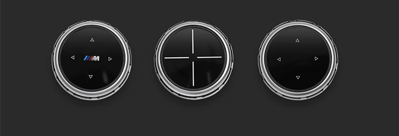 Кнопок автомобильных мультимедиа-систем iDrive(символика наклейки для BMW X1 X3 X5 X6 F30 E90 E92 F10 F18 F11 F07 GT Z4 F15 F16 F25 F34 E84