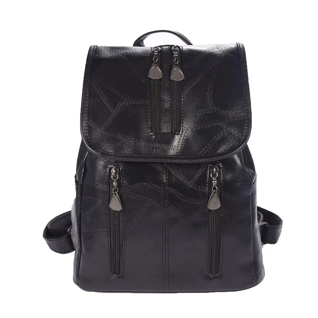 

Backpack Adjustable Straps Thread Magnetic Buckle Square Shaped Drawstring Women