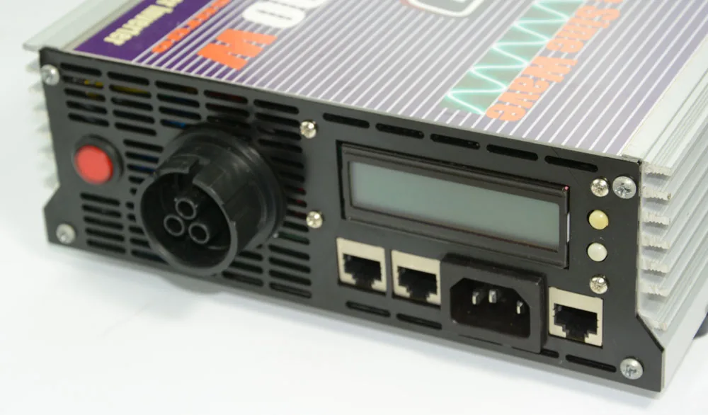 Dc 24 v вход 4000 w Чистая Синусоидальная волна инвертор ЖК-дисплей с зарядным устройством и автоматическим переключателем