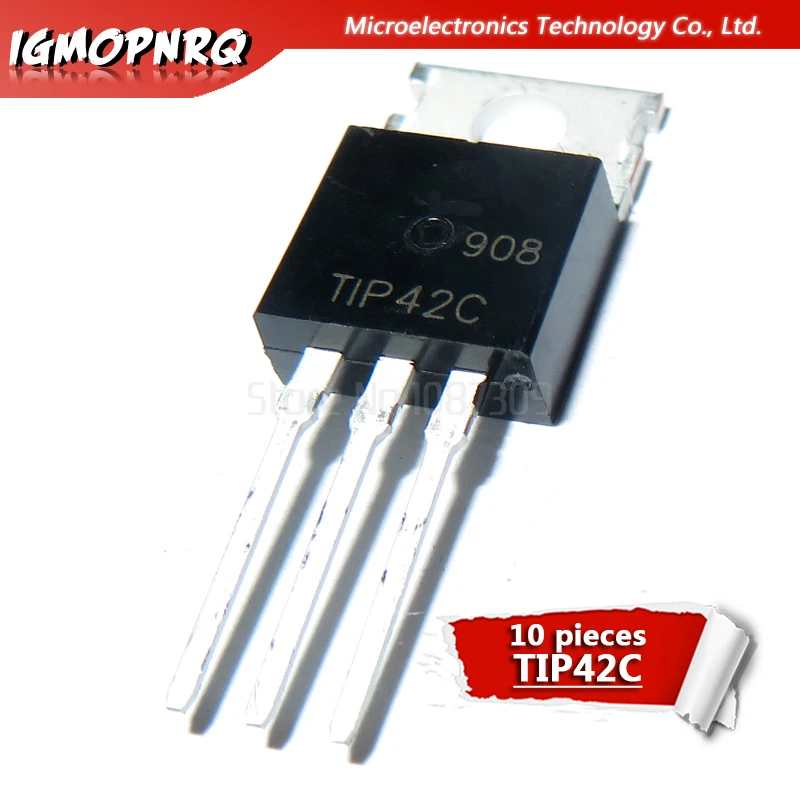 10 шт. TIP42C TIP42 TO-220 биполярные транзисторы-BJT NPN Gen Pur новые оригинальные | Электронные
