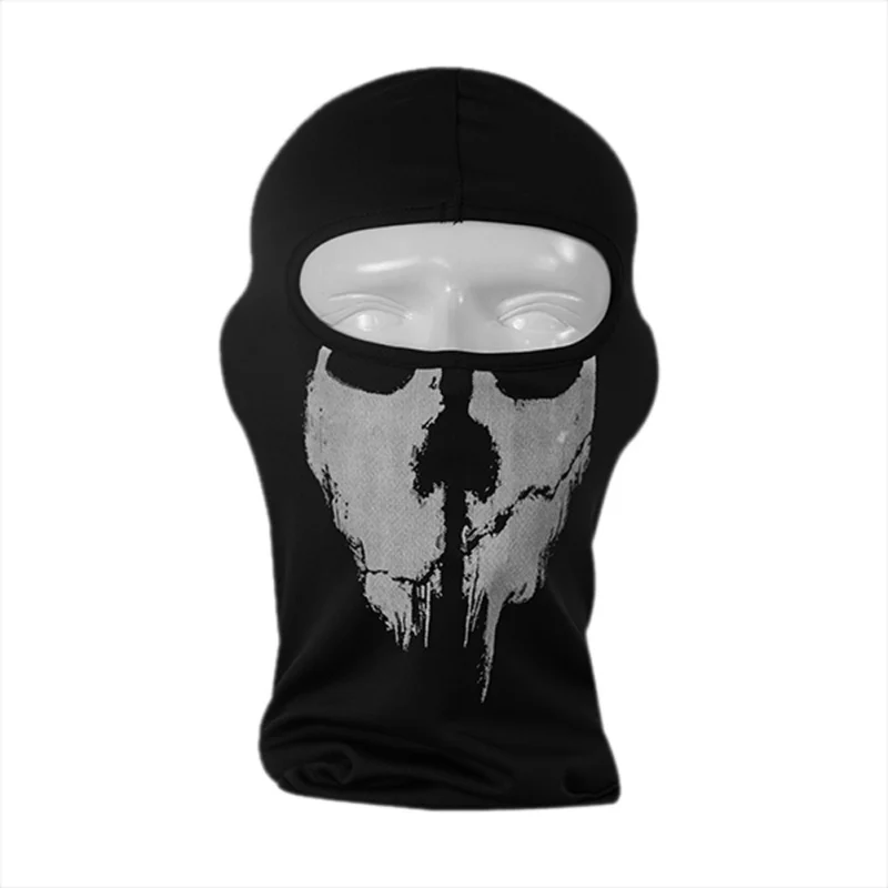 

Ghost Masks Skull Balaclava Head Mask Ourdoor Bicycle Cycling Army Tactical Full Face Mask 4 Styles