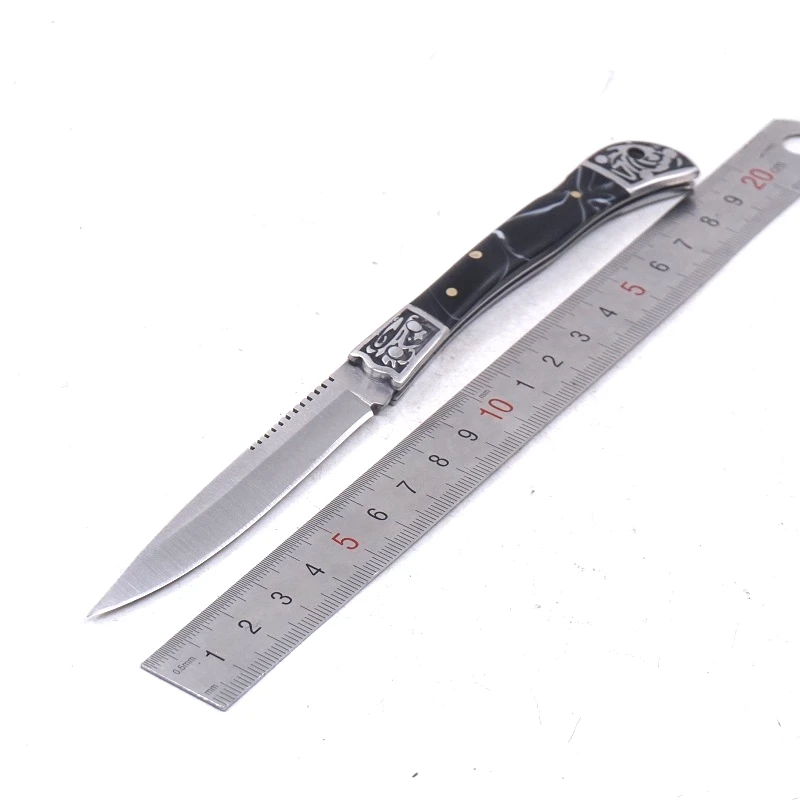 Тактический складной нож, карманный нож для выживания на открытом воздухе, походные охотничьи ножи 440C, лезвие из нержавеющей стали, спасательный инструмент для повседневного использования, большой размер