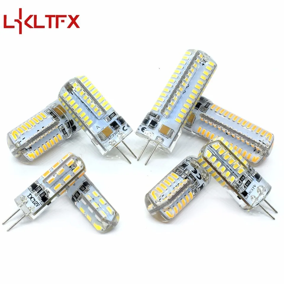 LKLTFX DC12V G4 Светодиодный ная лампа 24 48 64 светодиодный LED s 104 V ламсветильник