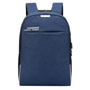 

MAIOUMY Unisex USB Charging Anti-Theft Backpack Password Lock Shoulder Computer Bag 35L Oxford Chains Large Capacity bag June 17