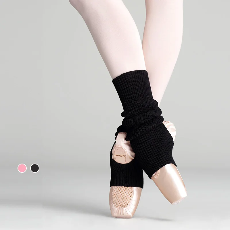 

Girls Women Winter Ballet Socks Dance Knitted Leg Warmers Professional Ballet Latin Yoga Short Stocking For Adults