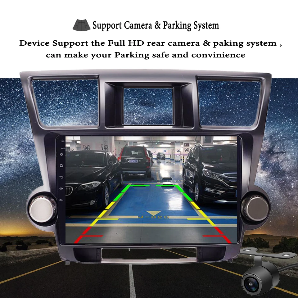 Discount 10.1" 4G RAM 64G ROM Octa Core Android 9.1 Car GPS Navigation For Toyota Highlander 2009-2014 Top Car Accessories Tape Recorder 12 Discount 10.1" 4G RAM 64G ROM Octa Core Android 9.1 Car GPS Navigation For Toyota Highlander 2009-2014 Top Car Accessories Tape Recorder 12