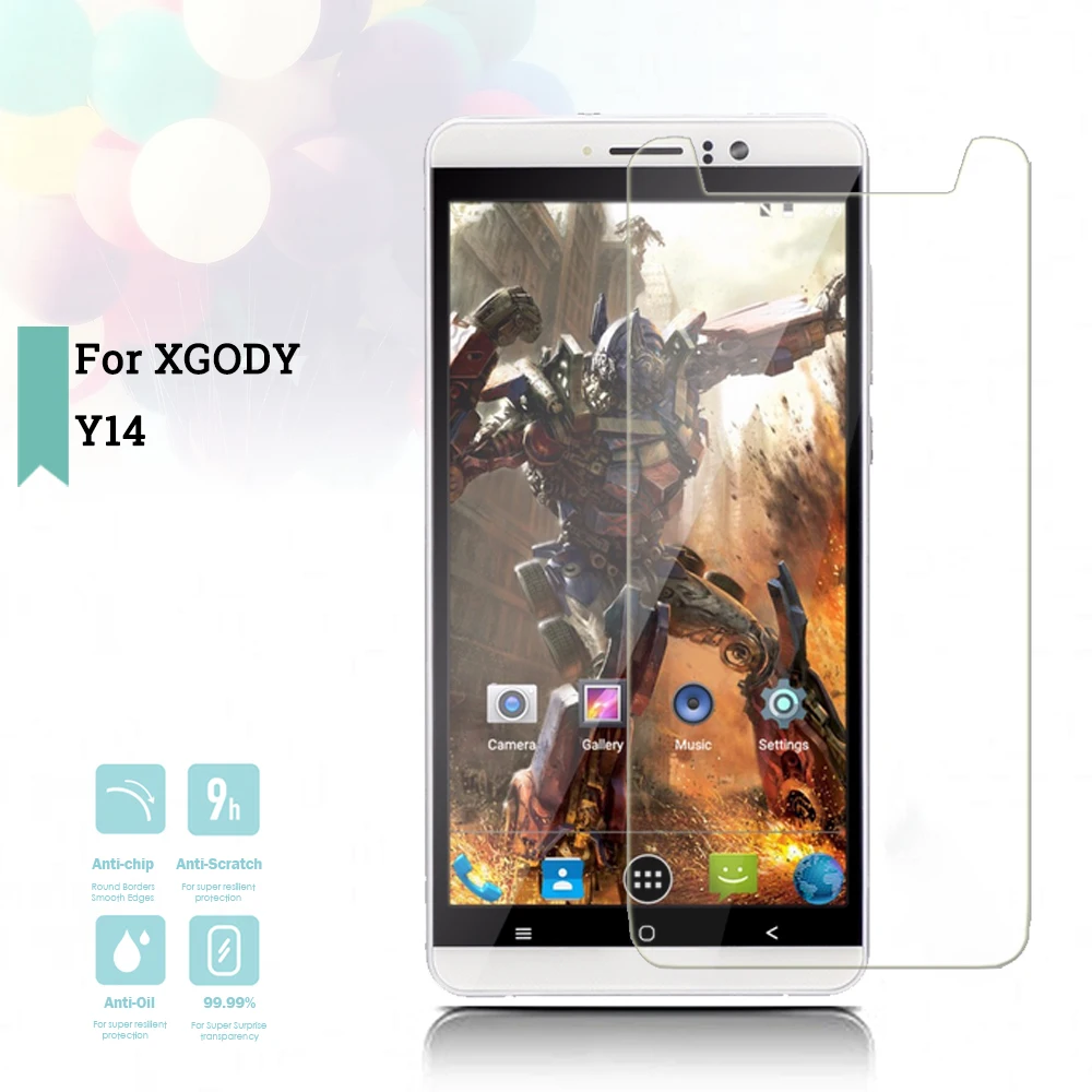 2.5D 0.26mm Ultra Thin Tempered Glass XGODY Y14 Toughened Protector