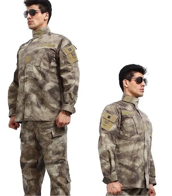 Высокое качество прочный тактический страйкбол одежда армейский Военный Камуфляжный костюм Открытый Охота Пейнтбол Стрельба боевая рубашка