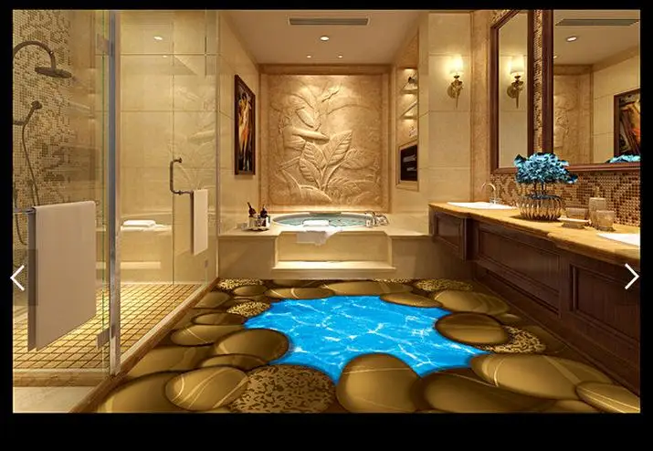 Blau Badezimmer Bodenfliese-Kaufen billigBlau Badezimmer Bodenfliese