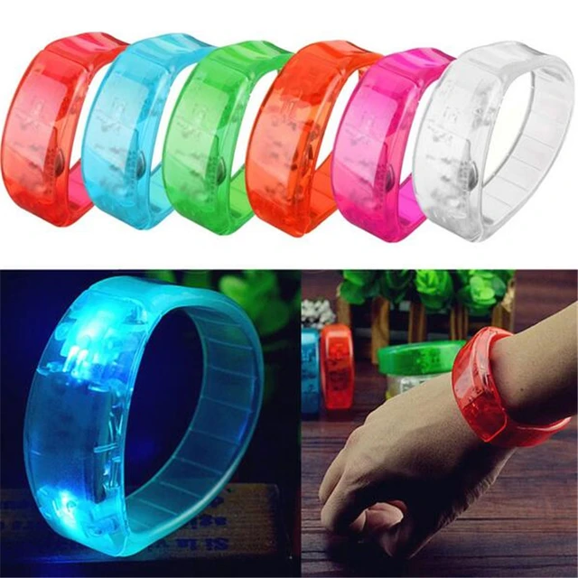 Bracelet lumineux LED réglable pour course à pied, bar, club, danse, fête,  concert, F2P8 : Amazon.fr: Sports et Loisirs
