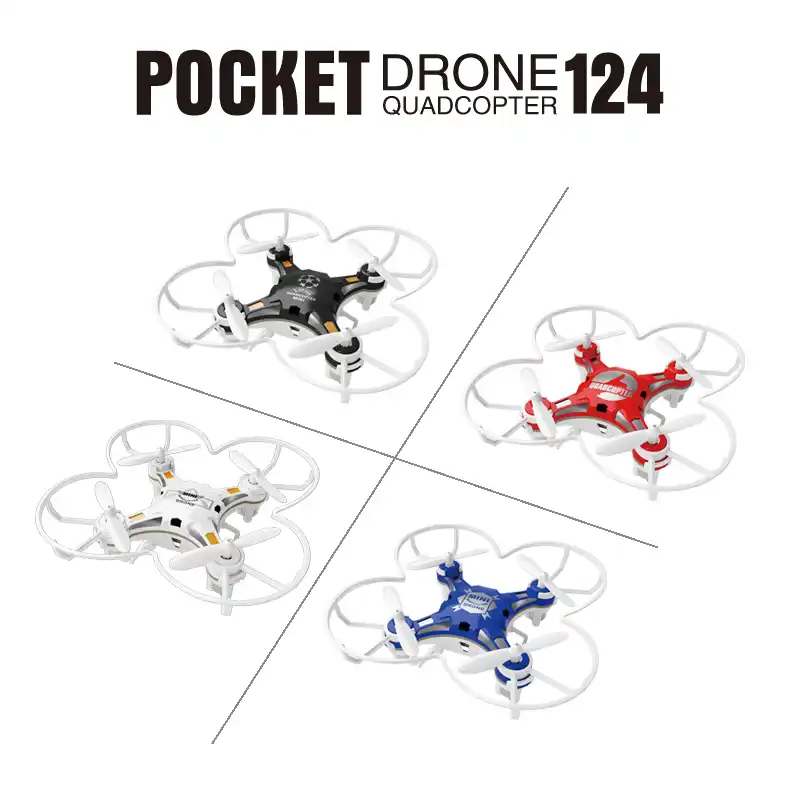 pocket drone 124 quadcopter