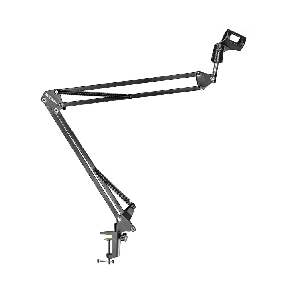 Kaufen Neewer NB 35 Mikrofon Suspension Boom Scissor Arm Stehen mit Mic Clip Halter Tisch Montage Clamp NW (B 3)
