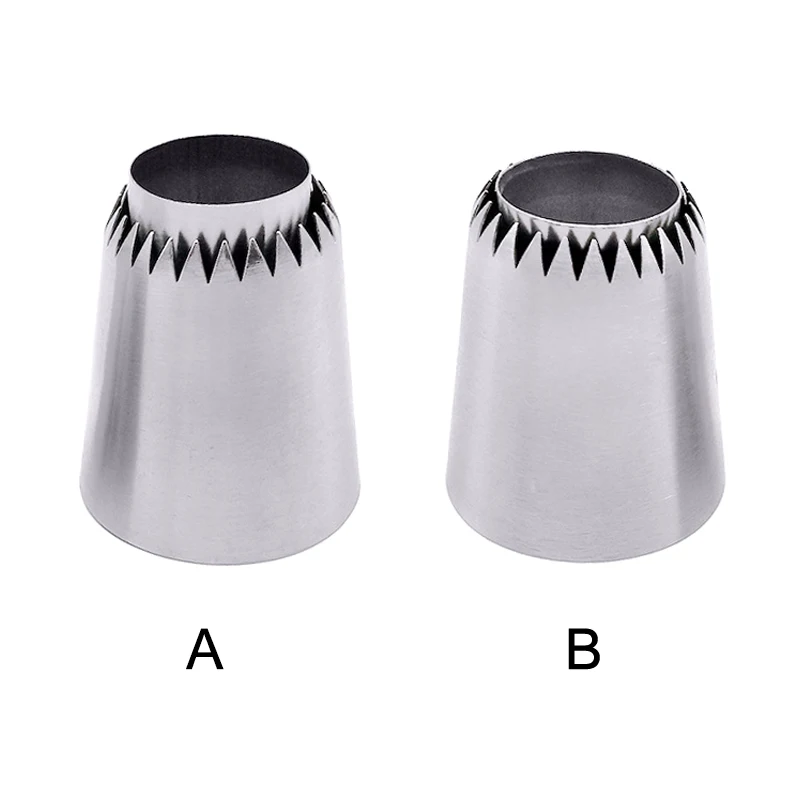 Icing Piping Nozzle Stainless Steel DIY Cake Decoration Cream Pastry Flower Tips Baking Tool J2Y